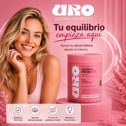 URO Vaginal Probiotic - Cápsulas