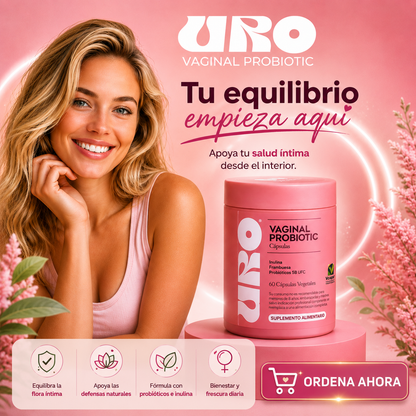 URO Vaginal Probiotic - Cápsulas