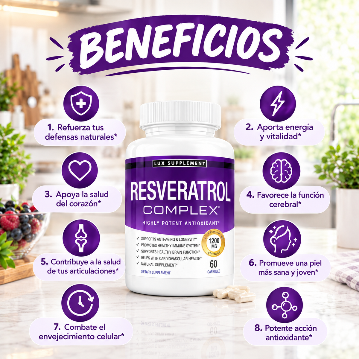 Resveratrol Complex 1800 mg