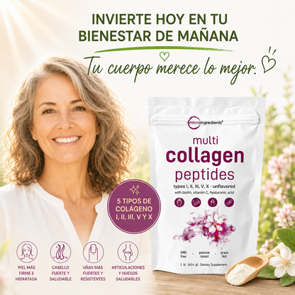 Multicollagen Peptides Colageno 454 Gr